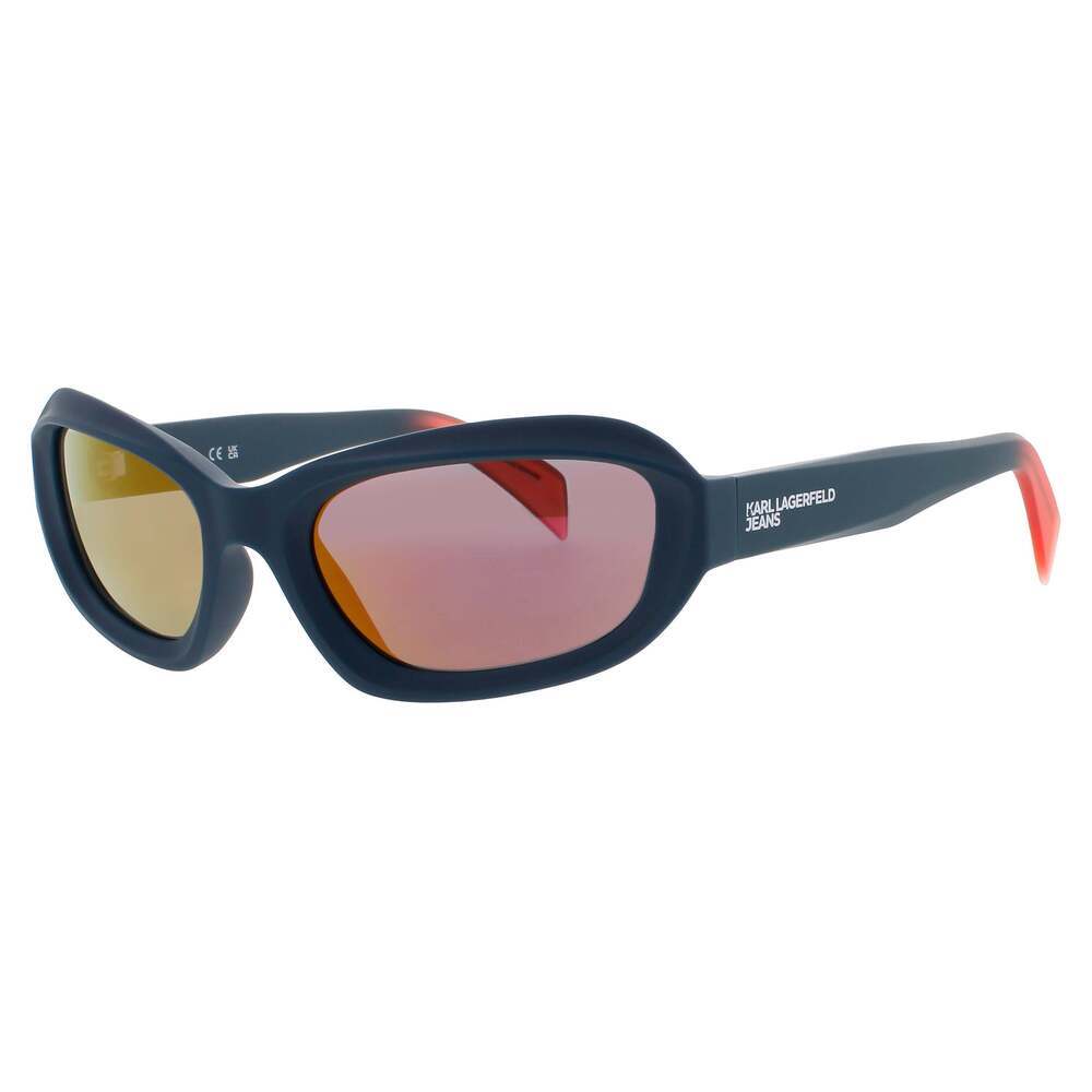 NWT Karl Lagerfeld KLJ6200S Petrol Brick 57mm Sunglasses
